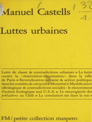 cover image of Luttes urbaines